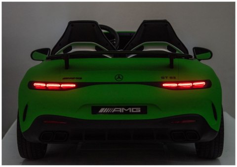 Auto Na Akumulator Mercedes GT63 AMG DK-GT63 24V Matowy Zielony