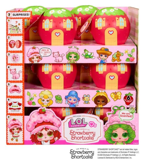 L.O.L. Surprise Lvs Strawberry Shortcake Tots PDQ 596530-EUC