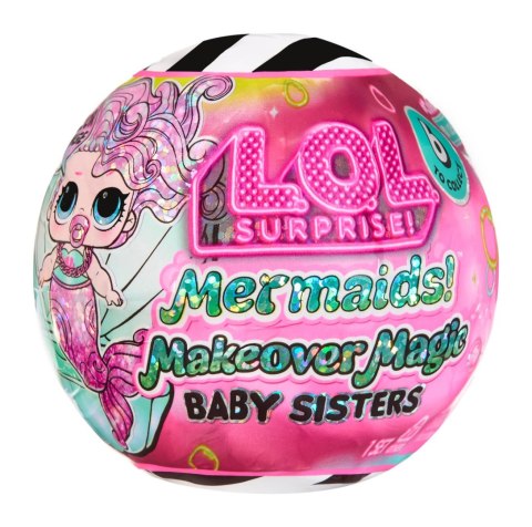 L.O.L. Surprise Mermaids! Makeover Magic Baby Sisters 598787 598794