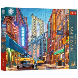 Puzzle - 500 Premium Plus - Tea Time: Widok na Manhattan BridgeFSC Mix 70% - 37613