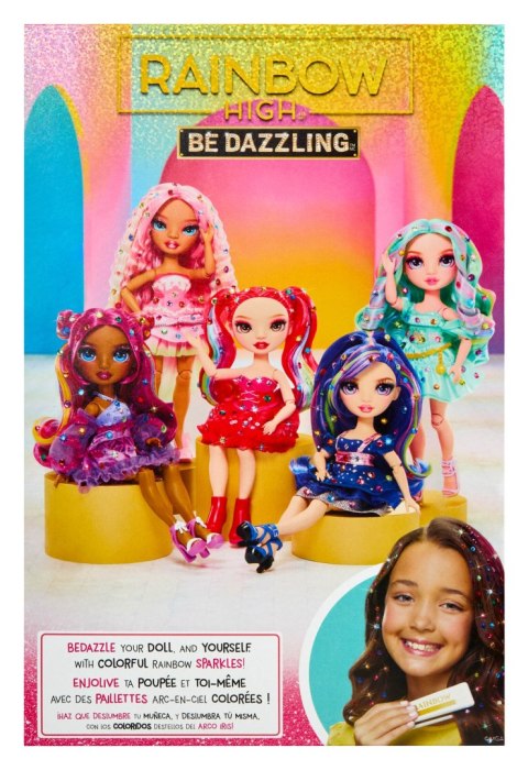 Rainbow High Be Dazzling-Celine Turquoise 597827-EUC