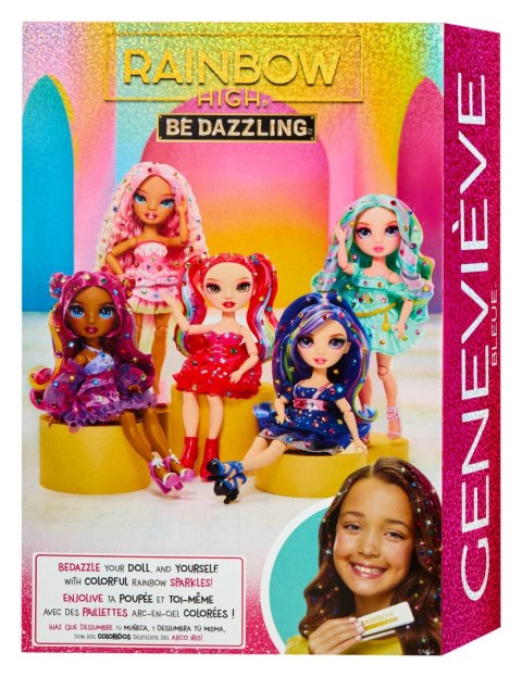 Rainbow High Be Dazzling-Genevieve Bleu 597810-EUC