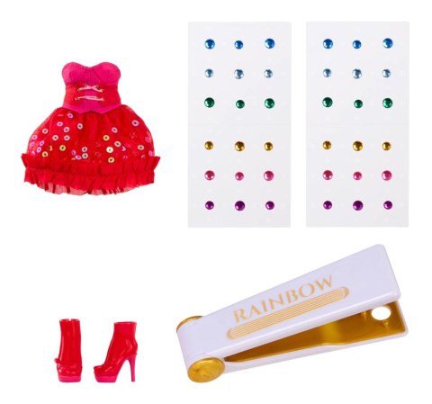 Rainbow High Be Dazzling-Vivienne Rouge 597803-EUC