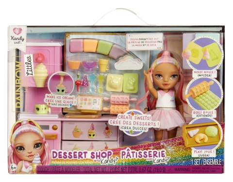 Rainbow High Little Dessert Shop with Kandy Playset 522058-EUC