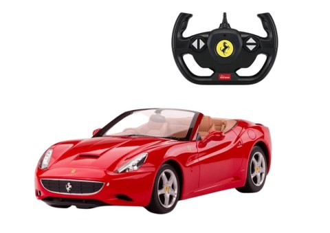 Auto Ferrari California Samochód Zdalnie Sterowany RC Czerwony 1:24