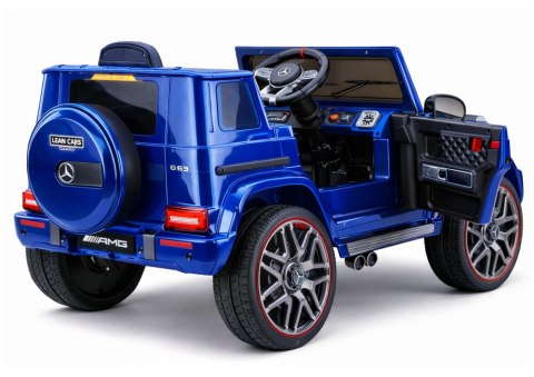Auto Na Akumulator Mercedes AMG G 63 Niebieski Lakierowany