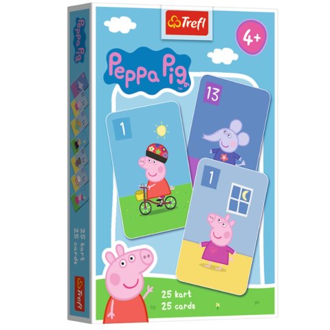 Karty do gry Piotruś Pan - Świnka Peppa - Trefl 08506