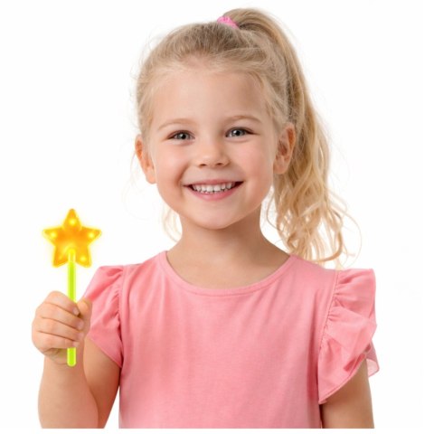 Różdżka Fluorescencyjna Gwiazda Świecąca W Ciemności Stick Neon 22cm