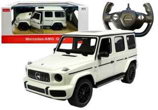 Samochód Terenowy Mercedes G63 Rastar Zdalnie Sterowany R/C Biały 1:14