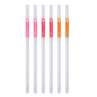 Słomki Patyczki Fluorescencyjne Świecące W Ciemności Neon Stick 6szt.