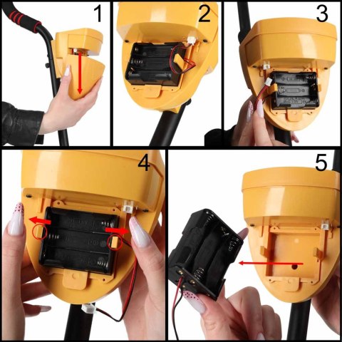 Wykrywacz metali detektor metalu LCD MD3010