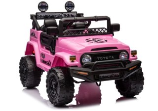 Auto Na Akumulator Toyota FJ Różowe 4x4