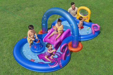 Dmuchany Plac Zabaw Podwodny Świat 330 x 188 x 177cm Bestway 53167