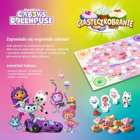Gra dla dzieci Ciasteczkobranie Koci Domek Gabi Trefl 02801