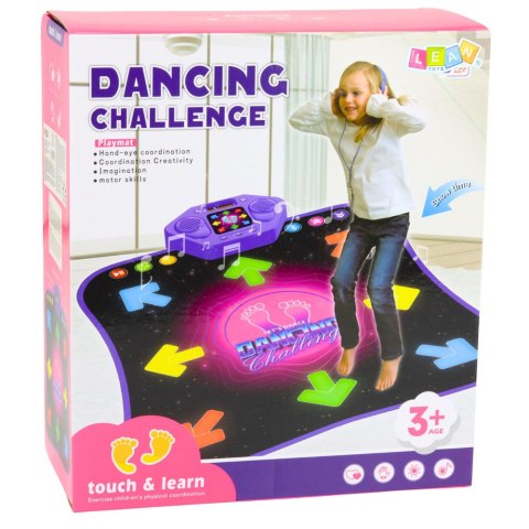 Mata Taneczna Muzyczna Bluetooth 5 Trybów 8 Strzałek 3 Poziomy Trudności