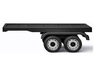 Naczepa do pojazdu HL358 Mercedes Scania Actros czarna