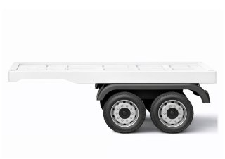Naczepa do pojazdu na akumulator HL358 Mercedes Scania Actros biała