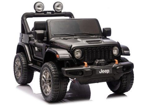 Pojazd Na Akumulator Jeep Rubicon 4x4 DK-JWR556 4x200W 24V Czarny