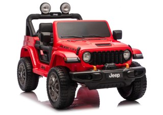 Pojazd Na Akumulator Jeep Rubicon 4x4 DK-JWR556 4x200W 24V Czerwony