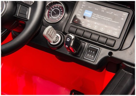 Pojazd Na Akumulator Jeep Rubicon 4x4 DK-JWR556 4x200W 24V Czerwony