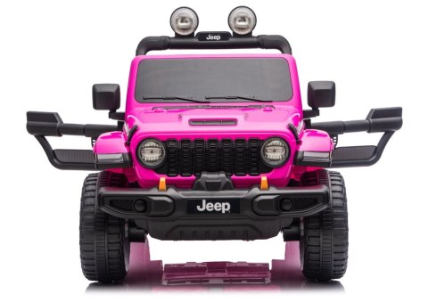 Pojazd Na Akumulator Jeep Rubicon 4x4 DK-JWR556 4x200W 24V Różowy