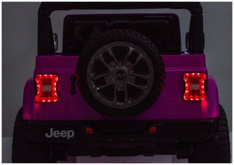 Pojazd Na Akumulator Jeep Rubicon 4x4 DK-JWR556 4x200W 24V Różowy
