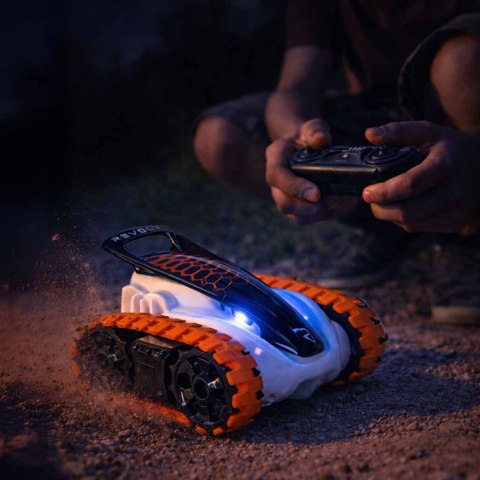 Samochód zdalnie sterowany pojazd gąsiennicowy RC REVOLT TG1006 High-Performance Track Racer 2.4GHz LED Off-Road Zasięg do 40m c