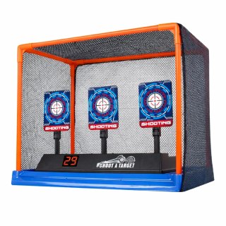 Tarcza Elektroniczna Do Strzelania Cyfrowy Licznik LCD Siatka Ruchome Cele