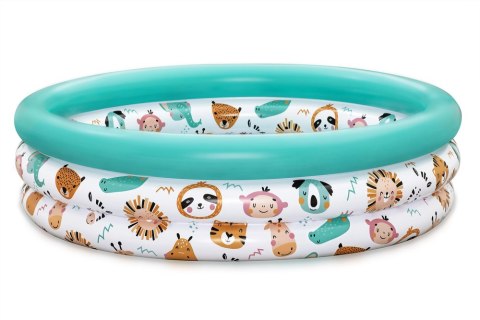 Dmuchany Basen Ogrodowy Dla Dzieci Zwierzątka 102 cm Bestway 51008