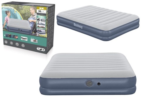 Materac Dwuosobowy 203cm x 152cm x 36cm Bestway 6716T