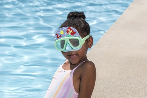 Okulary Do Pływania Miętowe Mała Syrenka Bestway 9103D
