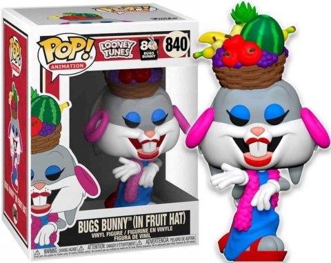 Funko POP! Animation Bugs Bunny In Fruit Hat Looney Tunes 840 Funko POP! Animation Bugs Bunny In Fruit Hat Looney Tunes 840
