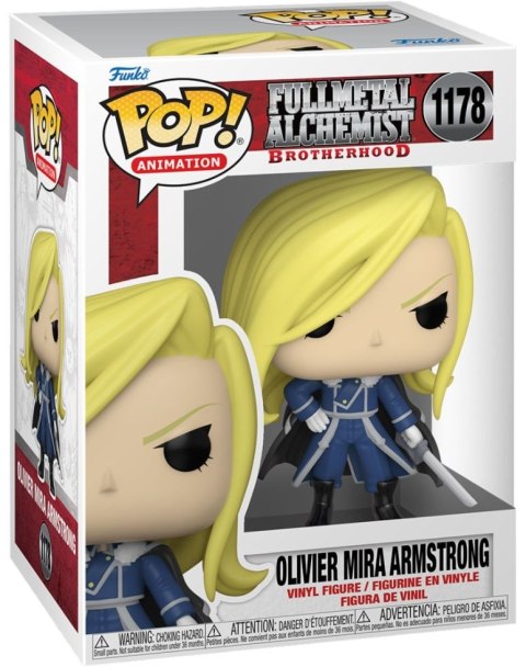 Funko POP! Fullmetal Alchemist Olivier Mira Armstrong 1178 57738 Funko POP! Fullmetal Alchemist Olivier Mira Armstrong 1178 57738