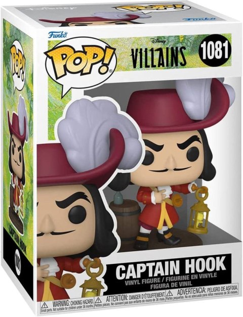 Funko POP! Villians Captain Hook Kapitan Hak 1081 57348 Funko POP! Villians Captain Hook Kapitan Hak 1081 57348
