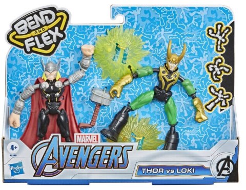 Hasbro Bend And Flex Thor i Loki Marvel F0245 Hasbro Bend And Flex Thor i Loki Marvel F0245