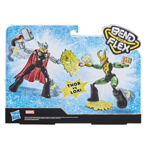 Hasbro Bend And Flex Thor i Loki Marvel F0245 Hasbro Bend And Flex Thor i Loki Marvel F0245