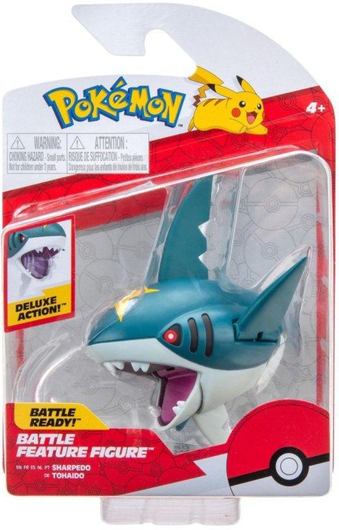 Pokemon Sharpedo Figurka Kolekcjonerska Deluxe Action 95127 Pokemon Sharpedo Figurka Kolekcjonerska Deluxe Action 95127
