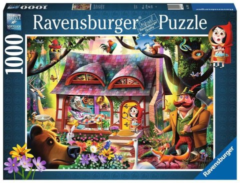 Ravensburger Puzzle 2D 1000 elementów: Czerwony Kapturek 17462 Ravensburger Puzzle 2D 1000 elementów: Czerwony Kapturek 17462