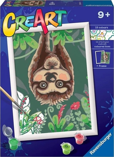 CreArt Głową w dół Malowanie Po Numerach Ravensburger 23567 CreArt Głową w dół Malowanie Po Numerach Ravensburger 23567