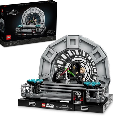 LEGO Star Wars Diorama Sala tronowa Imperatora 75352 LEGO Star Wars Diorama Sala tronowa Imperatora 75352