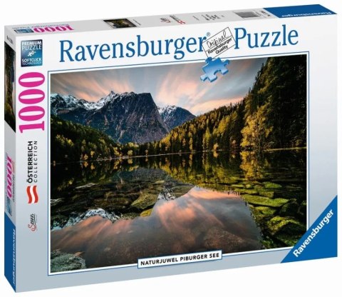 Ravensburger Puzzle 2D 1000 elementów: Jezioro Piburger 17326 Ravensburger Puzzle 2D 1000 elementów: Jezioro Piburger 17326