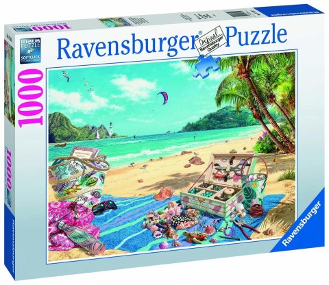 Ravensburger Puzzle 2D 1000 elementów: Kolekcja muszli 17321 Ravensburger Puzzle 2D 1000 elementów: Kolekcja muszli 17321