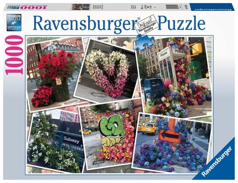 Ravensburger Puzzle 2D 1000 elementów: NYC błysk kwiatów 16819 Ravensburger Puzzle 2D 1000 elementów: NYC błysk kwiatów 16819