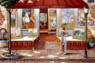 Ravensburger Puzzle 2D 3000 elementów: Galeria sztuki 16466