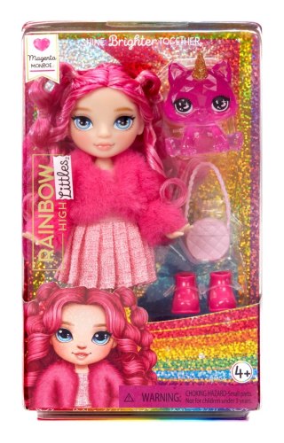 531180-EUC Rainbow High Littles Dolls- Magenta (Pink)