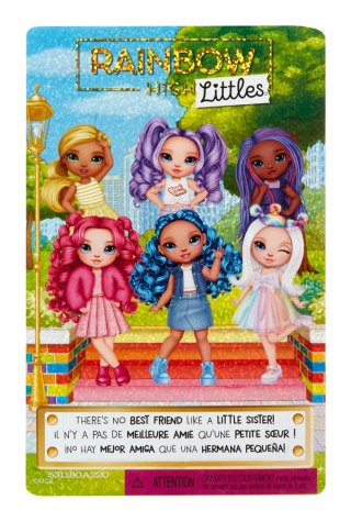 531180-EUC Rainbow High Littles Dolls- Magenta (Pink)