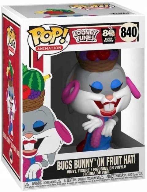 Funko POP! Animation Bugs Bunny In Fruit Hat Looney Tunes 840 Funko POP! Animation Bugs Bunny In Fruit Hat Looney Tunes 840