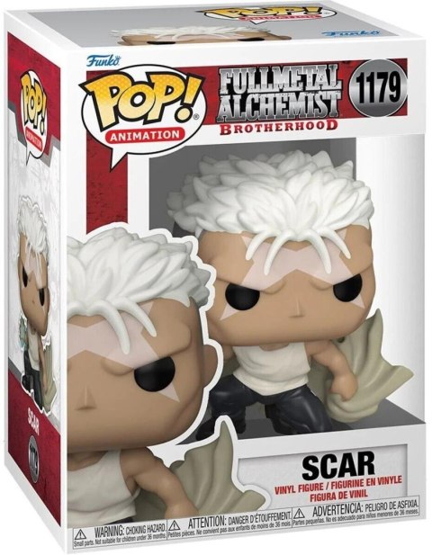 Funko POP! Fullmetal Alchemist Scar Mściwy Alchemik 1179 57740 Funko POP! Fullmetal Alchemist Scar Mściwy Alchemik 1179 57740