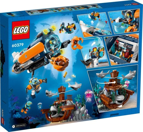 LEGO City Łódź Podwodna Badacza Dna Morskiego 60379