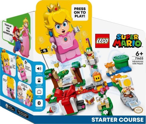 LEGO Mario Przygody z Peach - zestaw startowy 71403 LEGO Mario Przygody z Peach - zestaw startowy 71403